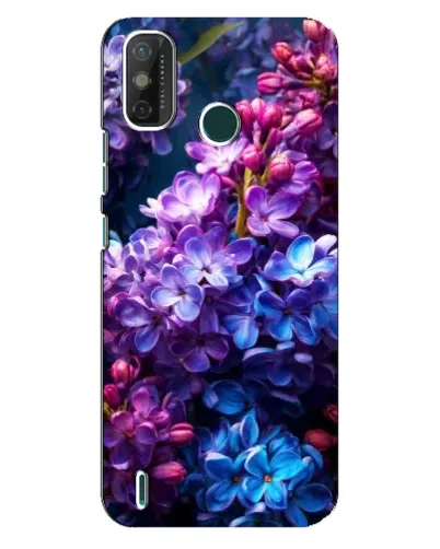 Чехол для TECNO Spark GO (2021) с картинкой «Сиреневый цвет»