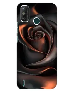 Чехол для TECNO Spark GO (2021) с картинкой «Шелковая черная роза» Чехол для TECNO Spark GO (2021) с картинкой «Шелковая черная роза»