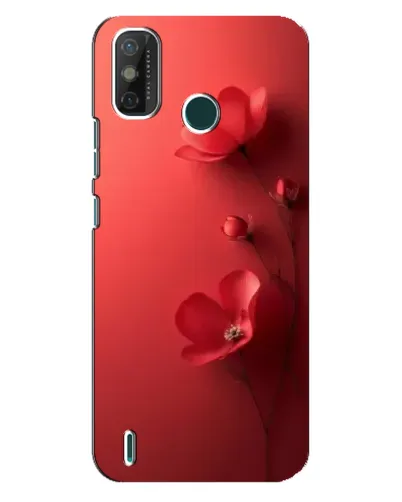 Чехол для TECNO Spark GO (2021) с картинкой «Маковые соцветия»