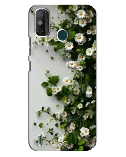 Чехол для TECNO Spark GO (2021) с картинкой «Ветка мелких белых цветов» Чехол для TECNO Spark GO (2021) с картинкой «Ветка мелких белых цветов»