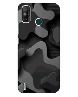Чехол для TECNO Spark GO (2021) с картинкой «Темный абстрактный камуфляж» Чехол для TECNO Spark GO (2021) с картинкой «Темный абстрактный камуфляж»