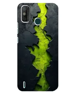 Чехол для TECNO Spark GO (2021) с картинкой «Салатовый разлом скалы» Чехол для TECNO Spark GO (2021) с картинкой «Салатовый разлом скалы»