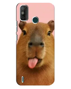 Чехол для TECNO Spark GO (2021) с картинкой «Капибара с языком» Чехол для TECNO Spark GO (2021) с картинкой «Капибара с языком»