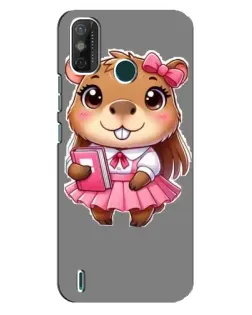 Чехол для TECNO Spark GO (2021) с картинкой «Девочка капибара» Чехол для TECNO Spark GO (2021) с картинкой «Девочка капибара»