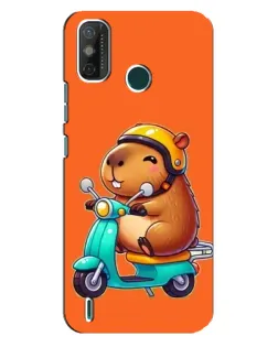 Чехол для TECNO Spark GO (2021) с картинкой «Капибара на скутере» Чехол для TECNO Spark GO (2021) с картинкой «Капибара на скутере»