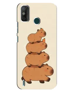 Чехол для TECNO Spark GO (2021) с картинкой «Башня из капибар» Чехол для TECNO Spark GO (2021) с картинкой «Башня из капибар»