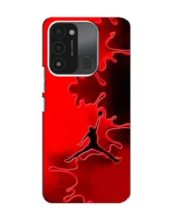 Чехол для TECNO Spark GO (2022) с картинкой «Jordan Red Smoke» Чехол для TECNO Spark GO (2022) с картинкой «Jordan Red Smoke»
