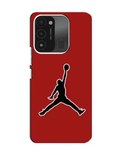 Чехол для TECNO Spark GO (2022) с картинкой «Jordan Red Back» Чехол для TECNO Spark GO (2022) с картинкой «Jordan Red Back»