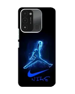 Чехол для TECNO Spark GO (2022) с картинкой «Jordan Neon Blue» Чехол для TECNO Spark GO (2022) с картинкой «Jordan Neon Blue»