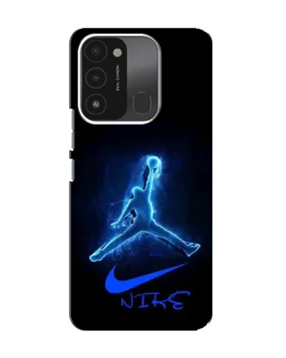 Чехол для TECNO Spark GO (2022) с картинкой «Jordan Neon Blue» Чехол для TECNO Spark GO (2022) с картинкой «Jordan Neon Blue»