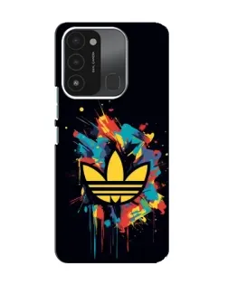 Чехол для TECNO Spark GO (2022) с картинкой «Adidas Splash»