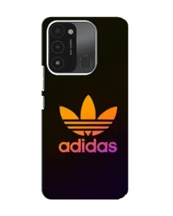 Чехол для TECNO Spark GO (2022) с картинкой «Градиент Adidas»