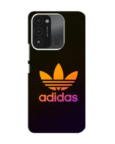 Чехол для TECNO Spark GO (2022) с картинкой «Градиент Adidas»