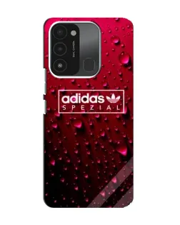 Чехол для TECNO Spark GO (2022) с картинкой «Adidas Gold Marble»