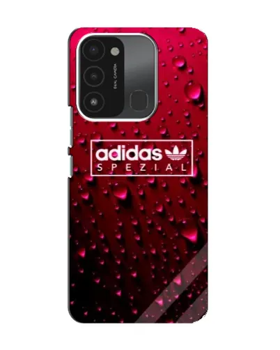 Чехол для TECNO Spark GO (2022) с картинкой «Adidas Gold Marble»