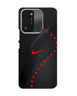 Чехол для TECNO Spark GO (2022) с картинкой «Абстрактный дизайн Nike»