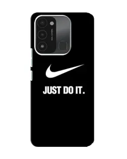 Чехол для TECNO Spark GO (2022) с картинкой «Классический принт Nike»