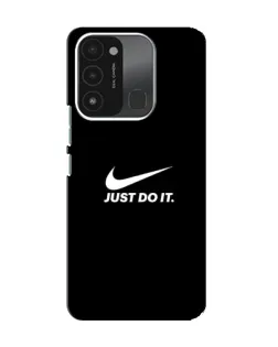 Чехол для TECNO Spark GO (2022) с картинкой «Минимализм от Nike»