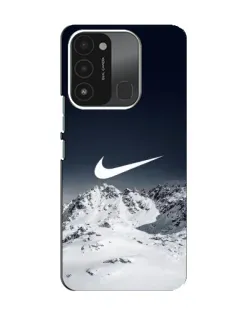 Чехол для TECNO Spark GO (2022) с картинкой «Nike — зимние горы»