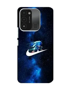 Чехол для TECNO Spark GO (2022) с картинкой «Звездный путь Nike»