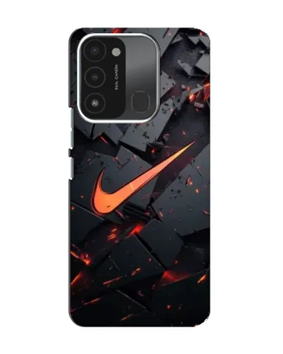 Чехол для TECNO Spark GO (2022) с картинкой «Nike — эффект разломов» Чехол для TECNO Spark GO (2022) с картинкой «Nike — эффект разломов»