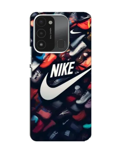Чехол для TECNO Spark GO (2022) с картинкой «Коллекция кроссовок Nike» Чехол для TECNO Spark GO (2022) с картинкой «Коллекция кроссовок Nike»