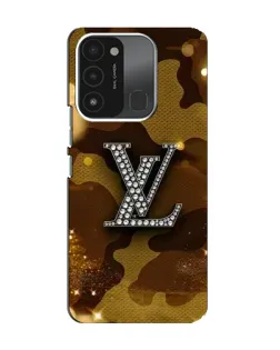 Чехол для TECNO Spark GO (2022) с картинкой «Камуфляжный Louis Vuitton»