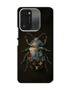 Чехол для TECNO Spark GO (2022) с картинкой «LV — мраморный принт»