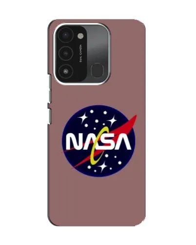 Чехол для TECNO Spark GO (2022) с картинкой «NASA — ретро космос»