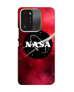 Чехол для TECNO Spark GO (2022) с картинкой «NASA — красная туманность»
