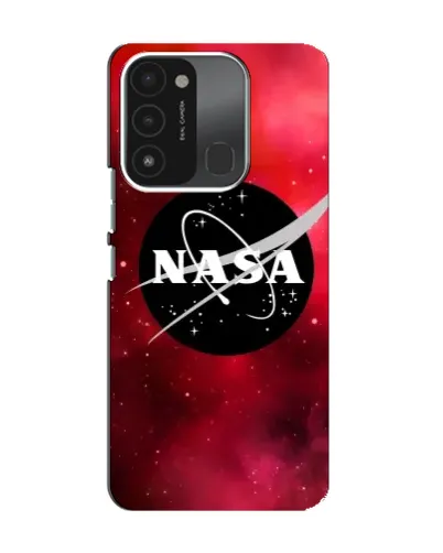 Чехол для TECNO Spark GO (2022) с картинкой «NASA — красная туманность»
