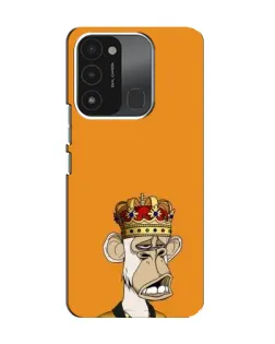 Чехол для TECNO Spark GO (2022) с картинкой «Золотая обезьяна Bored Ape»