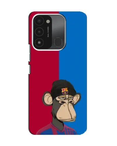 Чехол для TECNO Spark GO (2022) с картинкой «Bored Ape — фанат Барсы» Чехол для TECNO Spark GO (2022) с картинкой «Bored Ape — фанат Барсы»