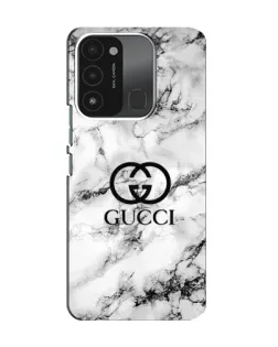 Чехол для TECNO Spark GO (2022) с картинкой «Gucci — мраморный шик»
