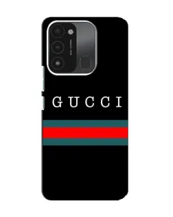 Чехол для TECNO Spark GO (2022) с картинкой «Gucci — красный пояс»