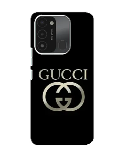 Чехол для TECNO Spark GO (2022) с картинкой «Gucci — золото на черном» Чехол для TECNO Spark GO (2022) с картинкой «Gucci — золото на черном»