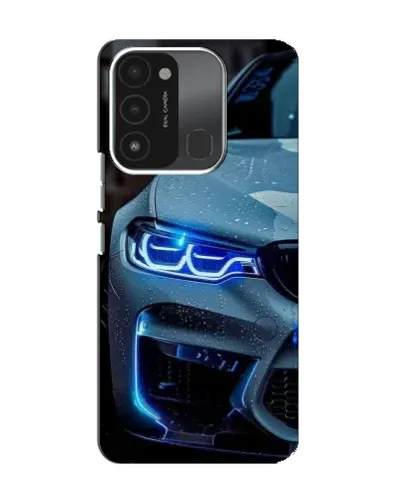 Чехол для TECNO Spark GO (2022) с картинкой «Взгляд BMW с синими фарами» Чехол для TECNO Spark GO (2022) с картинкой «Взгляд BMW с синими фарами»