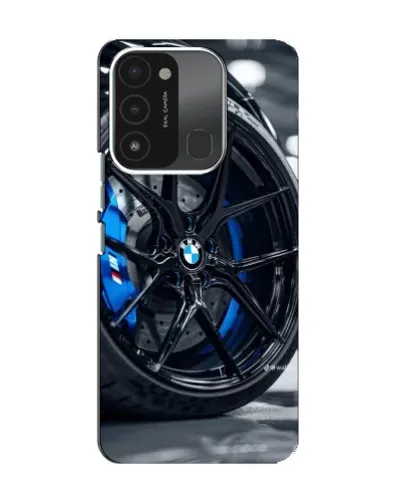 Чехол для TECNO Spark GO (2022) с картинкой «Колесо BMW вблизи» Чехол для TECNO Spark GO (2022) с картинкой «Колесо BMW вблизи»