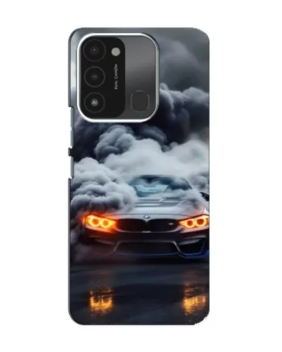 Чехол для TECNO Spark GO (2022) с картинкой «BMW в дыму» Чехол для TECNO Spark GO (2022) с картинкой «BMW в дыму»