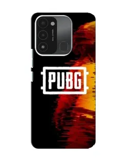 Чехол для TECNO Spark GO (2022) с картинкой «Яркий логотип PUBG»