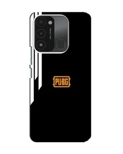 Чехол для TECNO Spark GO (2022) с картинкой «PUBG — вертикальные линии»