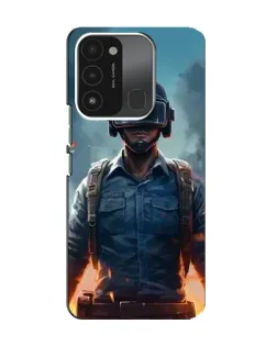 Чехол для TECNO Spark GO (2022) с картинкой «PUBG — реалистичный герой» Чехол для TECNO Spark GO (2022) с картинкой «PUBG — реалистичный герой»