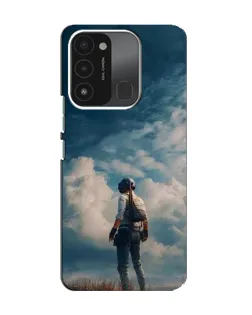 Чехол для TECNO Spark GO (2022) с картинкой «Герой PUBG на скале» Чехол для TECNO Spark GO (2022) с картинкой «Герой PUBG на скале»