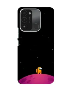 Чехол для TECNO Spark GO (2022) с картинкой «Одинокий герой на планете» Чехол для TECNO Spark GO (2022) с картинкой «Одинокий герой на планете»