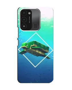 Чохол для TECNO Spark GO (2022) з картинкою «Черепаха Minecraft» Чохол для TECNO Spark GO (2022) з картинкою «Черепаха Minecraft»