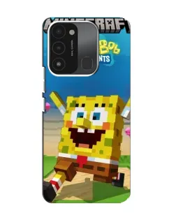 Чохол для TECNO Spark GO (2022) з картинкою «Губка Боб Minecraft» Чохол для TECNO Spark GO (2022) з картинкою «Губка Боб Minecraft»