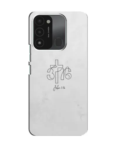 Чехол для TECNO Spark GO (2022) с картинкой «Иоанна 3:16 Крест» Чехол для TECNO Spark GO (2022) с картинкой «Иоанна 3:16 Крест»