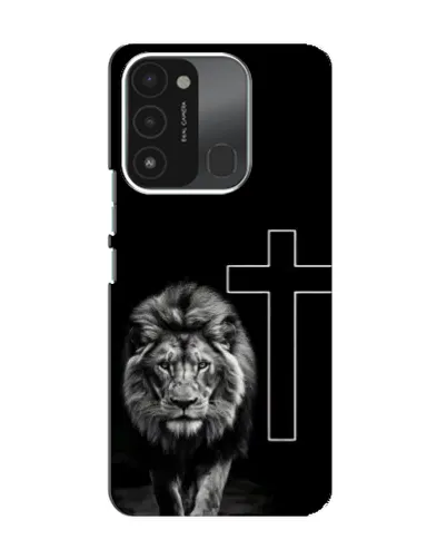 Чехол для TECNO Spark GO (2022) с картинкой «Лев и Крест» Чехол для TECNO Spark GO (2022) с картинкой «Лев и Крест»