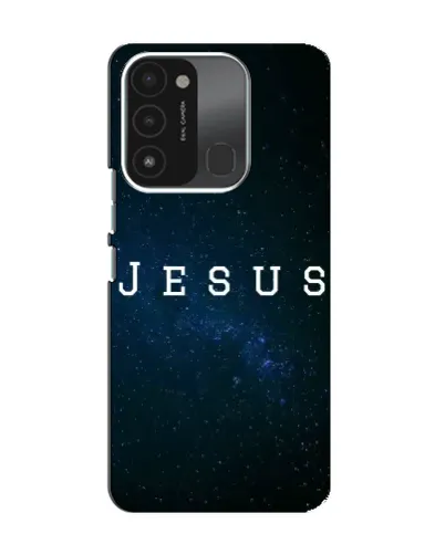 Чехол для TECNO Spark GO (2022) с картинкой «Звездное небо Jesus» Чехол для TECNO Spark GO (2022) с картинкой «Звездное небо Jesus»