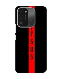 Чехол для TECNO Spark GO (2022) с картинкой «Красная линия веры»